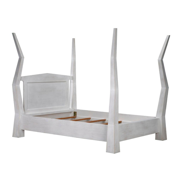 Patras Bed, Queen-Noir Furniture-Blue Hand Home