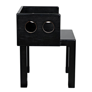 Elton Chair, Hand Rubbed Black-Noir Furniture-Blue Hand Home