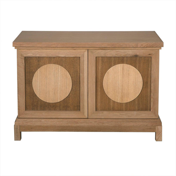 Wellington 2 Door Sideboard, White Oak-Noir Furniture-Blue Hand Home