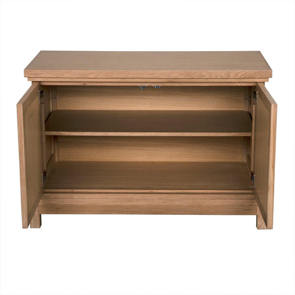 Wellington 2 Door Sideboard, White Oak-Noir Furniture-Blue Hand Home