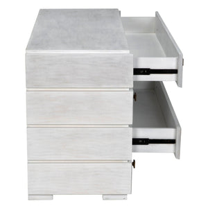 Hofman Dresser, White Wash-Noir Furniture-Blue Hand Home
