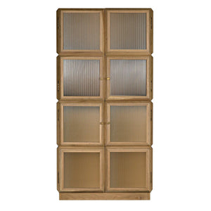 Collins Hutch, White Oak-Noir Furniture-Blue Hand Home