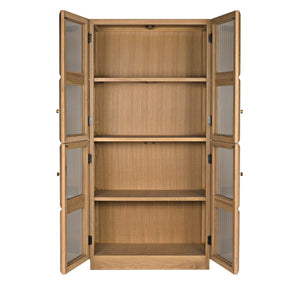 Collins Hutch, White Oak-Noir Furniture-Blue Hand Home