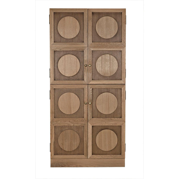 Wellington Hutch, White Oak-Noir Furniture-Blue Hand Home