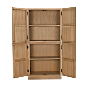 Wellington Hutch, White Oak-Noir Furniture-Blue Hand Home