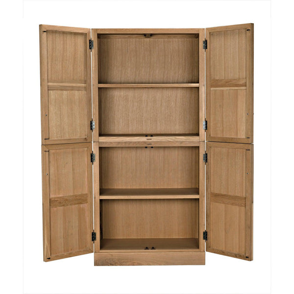 Wellington Hutch, White Oak-Noir Furniture-Blue Hand Home