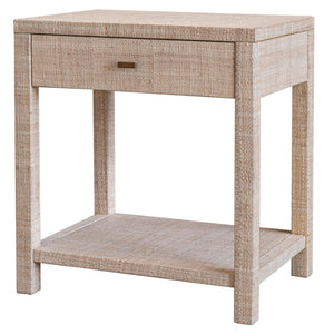 Indigo Road by Egypt Sherrod Gia Raffia Single Drawer Nightstand, 26"H, Natural