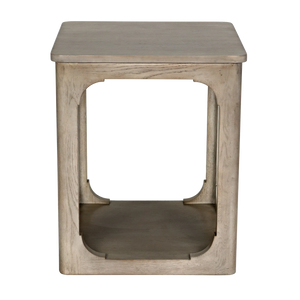 Gimso Side Table, Oak - 22x22x26.5-Blue Hand Home