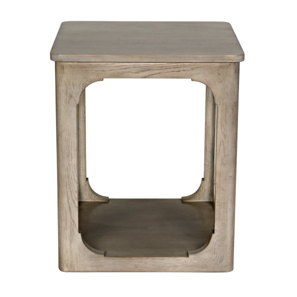 Gimso Side Table, Oak - 22x22x26.5-Blue Hand Home