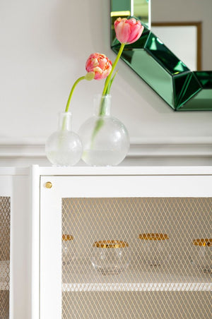 Giorgio Small Vase / Clear-Villa & House-Blue Hand Home