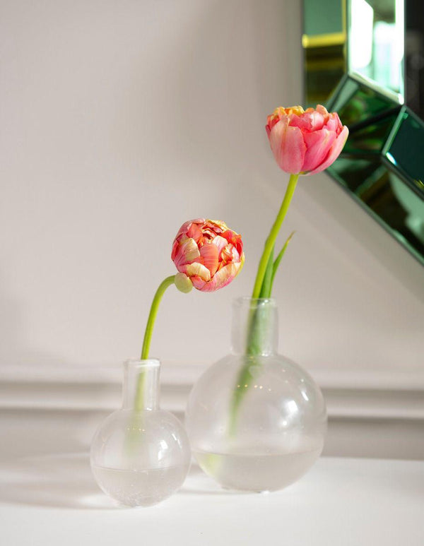Giorgio Large Vase / Clear-Villa & House-Blue Hand Home