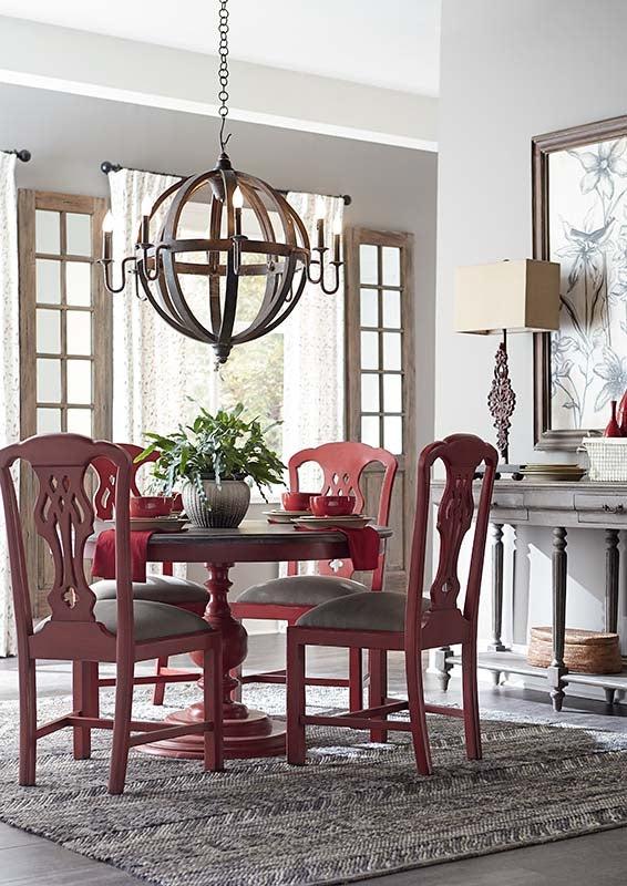 Gloucester Dining Table 48''-Blue Hand Home