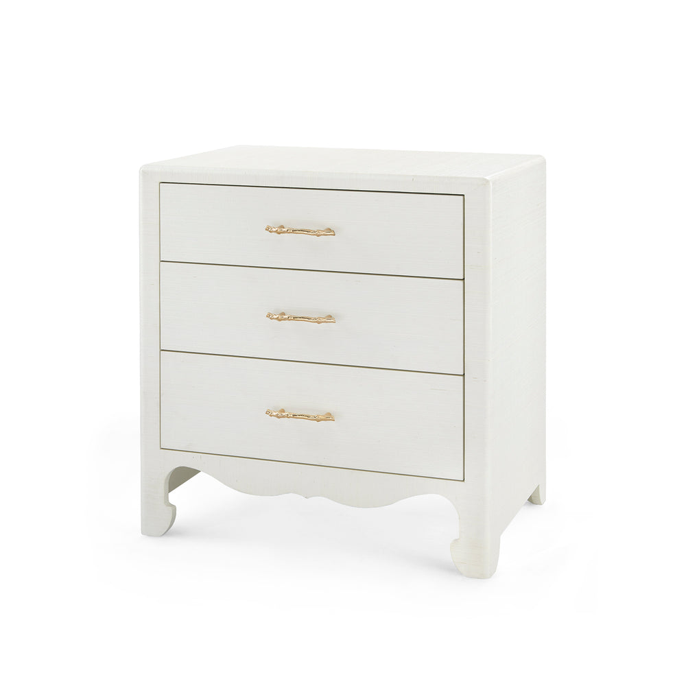 Gianna 3-Drawer End Table-Blue Hand Home