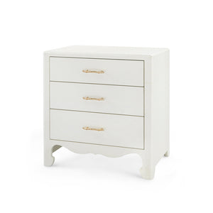 Gianna 3-Drawer End Table-Blue Hand Home