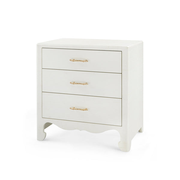 Gianna 3-Drawer End Table-Blue Hand Home