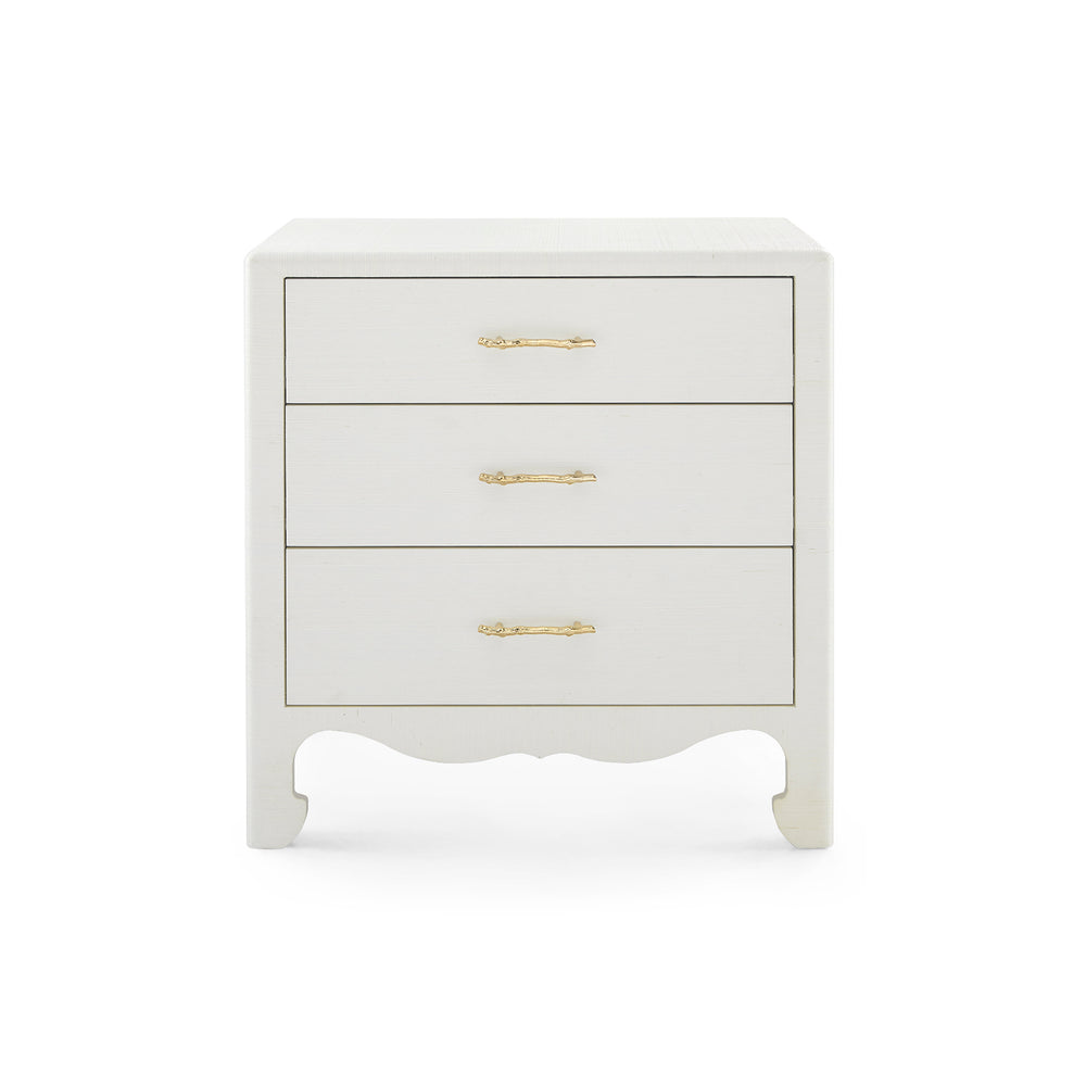 Gianna 3-Drawer End Table-Blue Hand Home