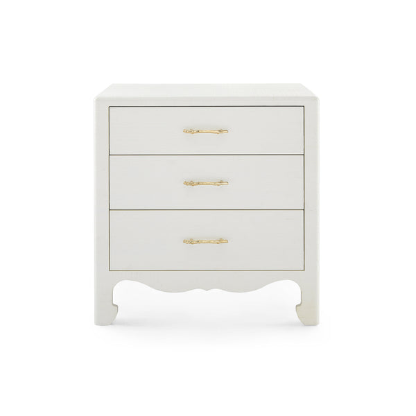 Gianna 3-Drawer End Table-Blue Hand Home