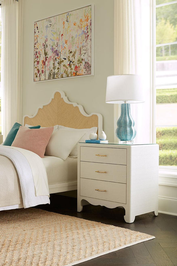 Gianna 3-Drawer End Table-Blue Hand Home