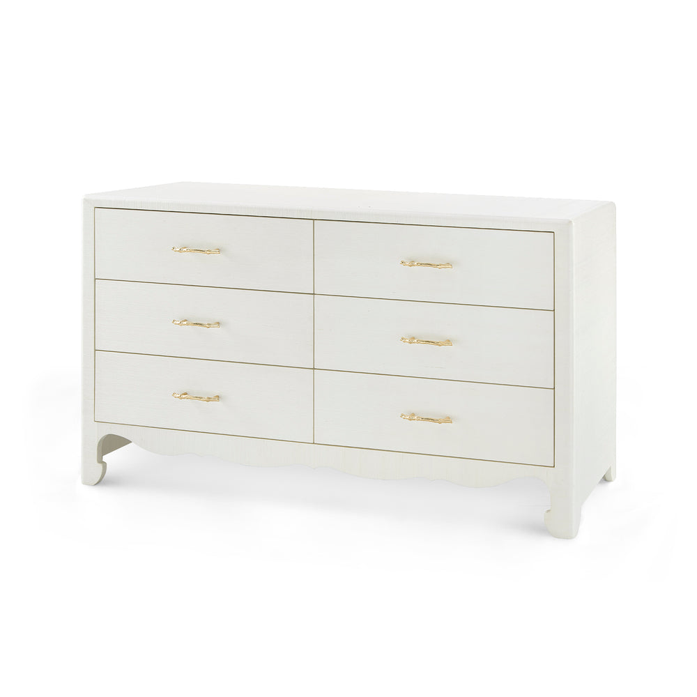 Gianna Extra Large 6-Drawer-Blue Hand Home