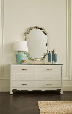 Gianna Extra Large 6-Drawer-Blue Hand Home
