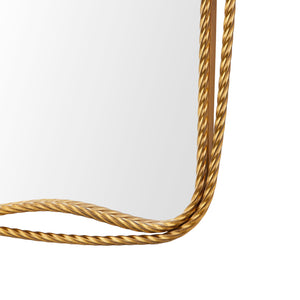 Gordian Mirror, Gold Leaf