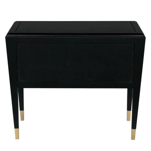 Noir Grant Sideboard, Black-Blue Hand Home
