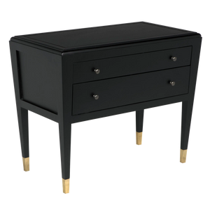 Noir Grant Sideboard, Black-Blue Hand Home