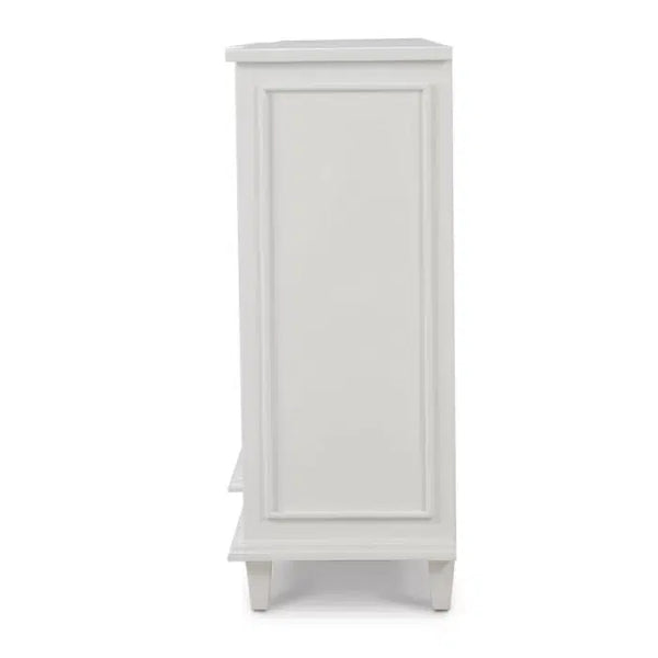 Bramble Grosvenor Credenza In True White Paint-Bramble-Blue Hand Home