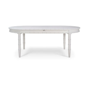 Grosvenor Oval Extension Dining Table 80" extends to 102"-Blue Hand Home