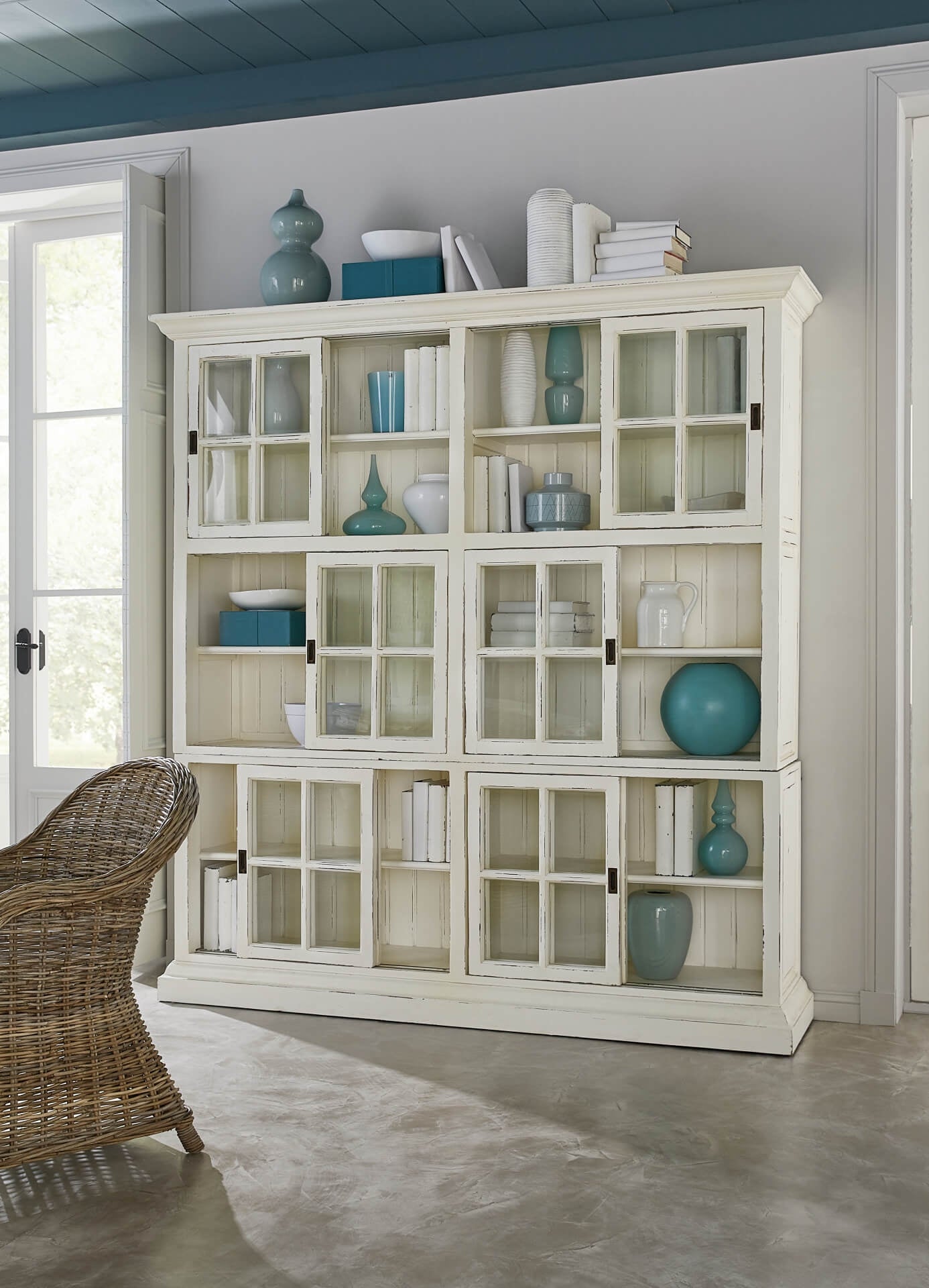 Bramble English Bookcase 2 Column