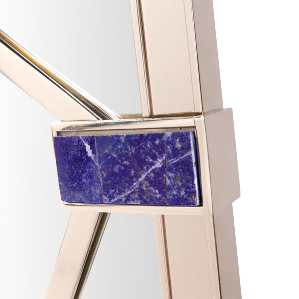 Greta Mirror / Polished Brass-Villa & House-Blue Hand Home