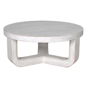 Joel Coffee Table, White Wash-Noir Furniture-Blue Hand Home