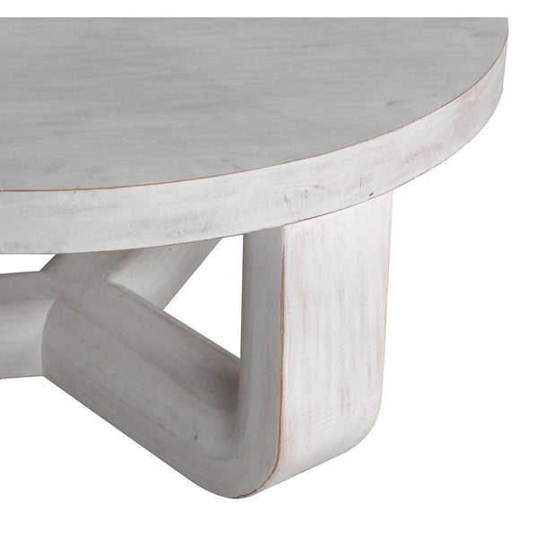 Joel Coffee Table, White Wash-Noir Furniture-Blue Hand Home