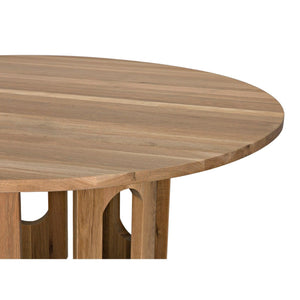 Kirill Table, White Oak-Noir Furniture-Blue Hand Home