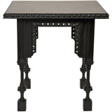 Luxor Side Table, Hand Rubbed Black-Noir Furniture-Blue Hand Home