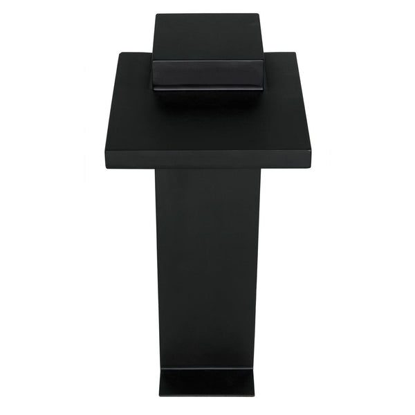 Brienne Side Table, Metal-Noir Furniture-Blue Hand Home