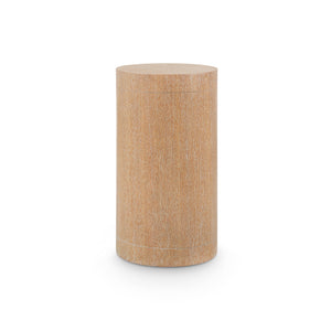 Harlan Side Cabinet, Almond-Blue Hand Home