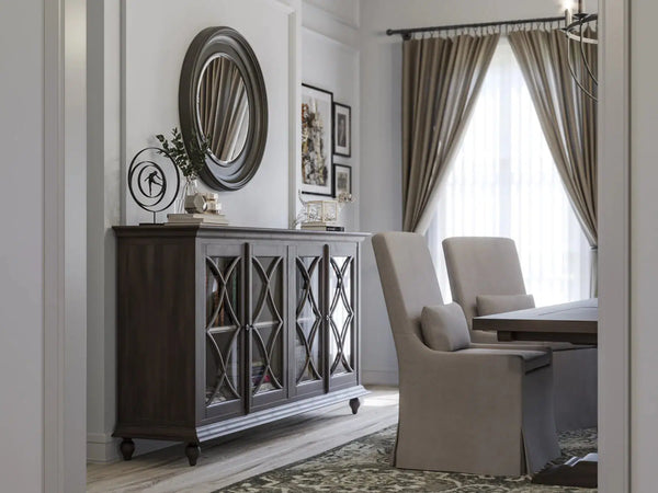 Hamilton 4 Door Buffet-Blue Hand Home