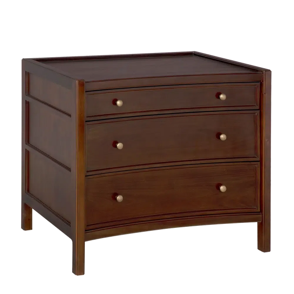 Hampton Side Table Hand Rubbed Brown by Noir-Blue Hand Home