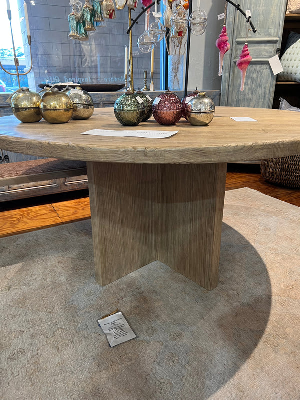 Harvey 60" Rd Dining Table-Blue Hand Home