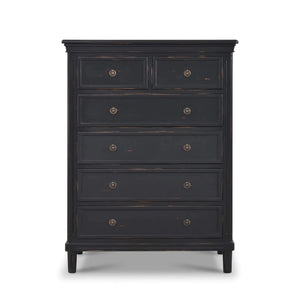 Hayward 6 Drawer Tall Boy-Blue Hand Home