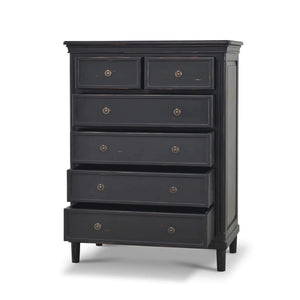 Hayward 6 Drawer Tall Boy-Blue Hand Home