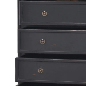 Hayward 6 Drawer Tall Boy-Blue Hand Home