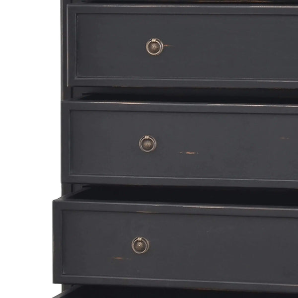 Hayward 6 Drawer Tall Boy-Blue Hand Home