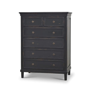 Hayward 6 Drawer Tall Boy-Blue Hand Home
