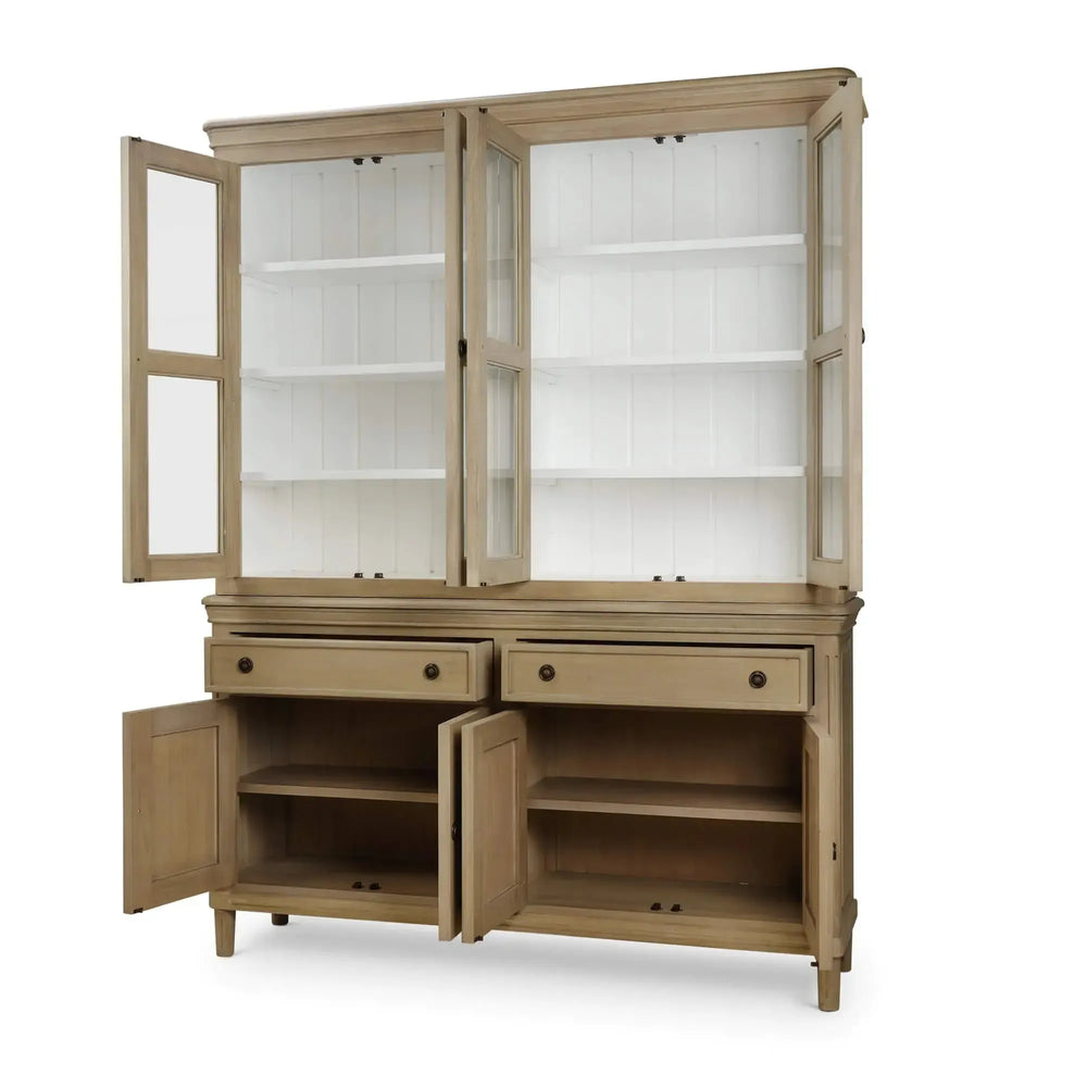 Hayward Display Cabinet-Blue Hand Home