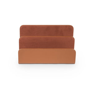 Hunter Letter Caddy-Blue Hand Home