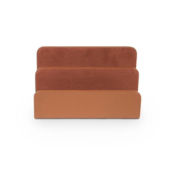 Hunter Letter Caddy-Blue Hand Home