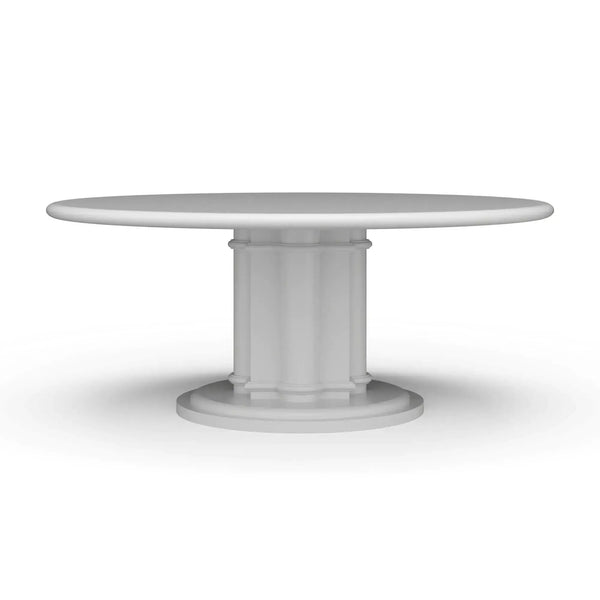 Hobsons Round Dining Table 72''-Blue Hand Home