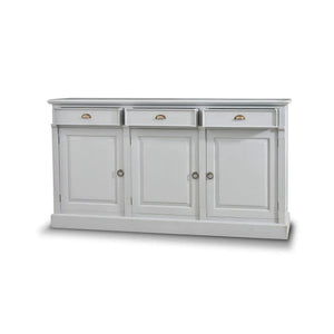 Hudson 3 Door Sideboard-Blue Hand Home